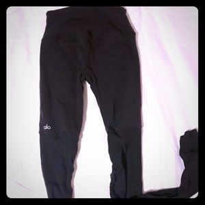 Alo Yoga High Waist Black Goddess Leggings XS